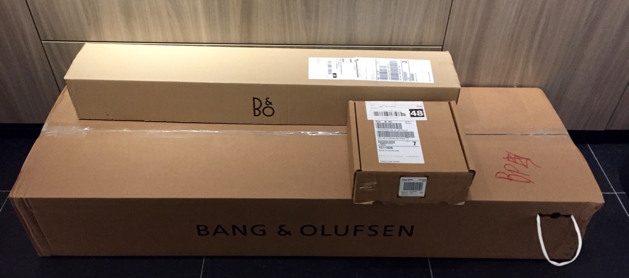 Beolab 18 with Oak covers NEW !!! - DanishLounge