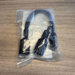 RJ45 naar 2x female DIN Powerlink-Y-Adapter